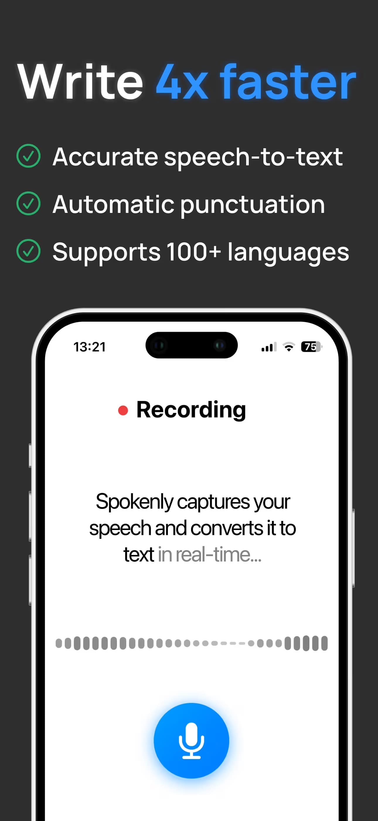 Real-time recording